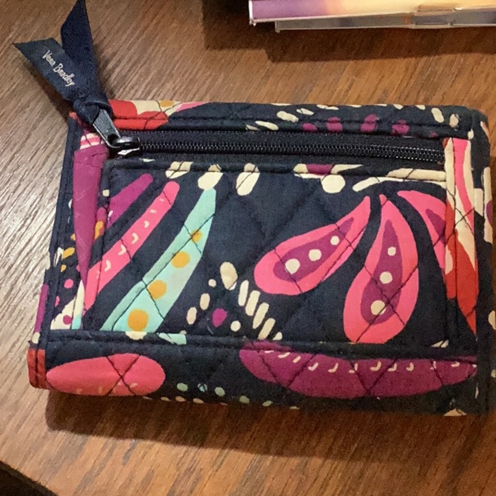 Vintage Vera Bradley Lighten Up Hipster Painted Paisley. (Wallet sold in listing - Picture 8 of 15